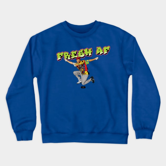 Fresh AF Crewneck Sweatshirt by deenallydesigns